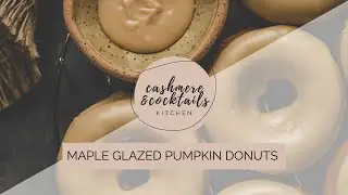 Maple Glazed Pumpkin Donut Recipe