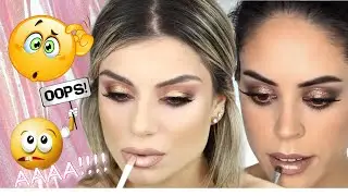 I TRIED FOLLOWING A Κλαίρη Δημοπούλου MAKEUP TUTORIAL︱iwannasofia