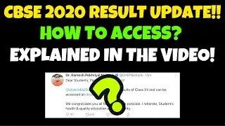 CBSE BOARD EXAMS 2020 RESULTS DECLARED!! HOW TO CHECK OUR CBSE BOARD EXAM 2020 RESULTS?