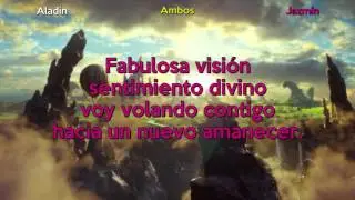Un Mundo Ideal - Aladd&iacute;n [Letra]