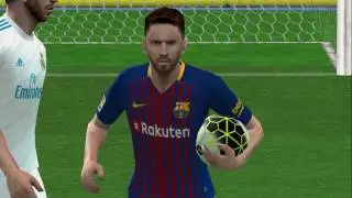 PES 2018 (PS2) Real Madrid vs Barcelona in New Kits Gameplay