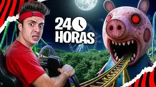 FUI NO PARQUE COM MENOR AVALIAÇÃO DOS EUA! *VLOG