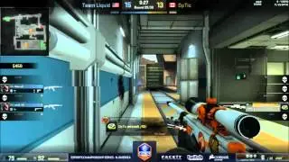 CS:GO - Mixwell Insane ACE vs Team Liquid @ ECS League Season 1
