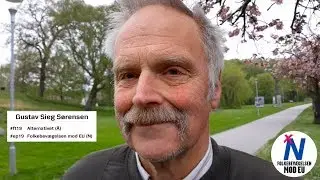 Jeg stemmer p&aring; Liste N: Gustav Sieg S&oslash;rensen 🗳 #ep19dk