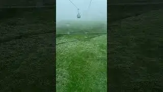 Cable Car Ride,Accessible via a cable car from Grindelwald through alpine meadows.Bernese Oberland