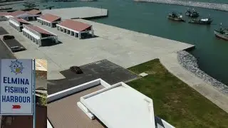 Touring The &euro; 84 Million New Elmina Fishing Harbour In Ghana, Africa | Picabolo Tv Gh