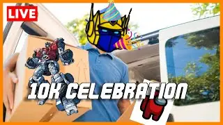 LIVE - 10K CELEBRATION!! QNA + PLAYING BETS TF GAME + COMMUNITY GAME NIGHT