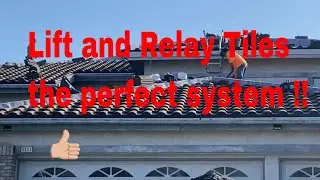 Lift and relay tiles ,The perfect system!!