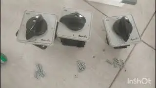 How to fix rotary switch/DB box fitting in tamil/Saravanan Electrician 