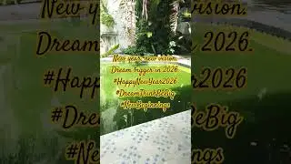 New year, new vision. Dream bigger in 2026.#HappyNewYear2026 #DreamThinkBeBig #NewBeginnings #song