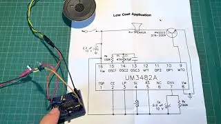 UM3482A - melody - IC, 12 songs