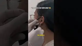 Ga sadar tiba-tiba anting udah kepasang | Upper Lobe Piercing