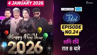 Indian Idol 16: 4 January 26  | Biggest Musical With Suresh Wadkar | New Year Celebration 2026
