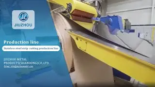 Stainless steel belt/strip  cutting production line