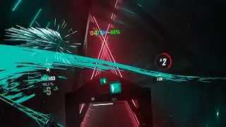 Firework (Melad Remix) | Hollywood Principle | One Hand Expert+ | Beat Saber