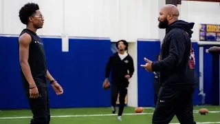 QB Zone Target Practice with 2026 QB Prospect Kevin Joiner Jr