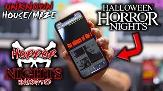 Horror Nights Unscripted a NEW Series ft. LoshTV | HHN 30 CONSTRUCTION HAS STARTED and More