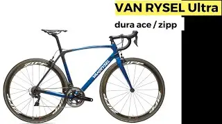 VAN RYSEL ULTRA cf - dura ace/zipp 📍 karb&oacute;nov&yacute; fe&scaron;&aacute;k s komplet dura ace sadou a zipp kolesami