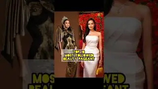 Top 10 Most Followed Beauty Pageant On Instagram #beautypageant
