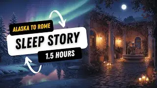 Alaska to Rome: A Romantic Sleep Story for Grown-Ups - Bedtime Story and Relaxing Music