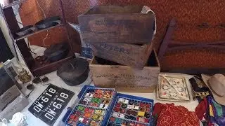 Auction Vlog - Buying Box Lots of Trains and Primitives for Resale