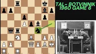 Analyzing Mikhail Tal Game With Stockfish | Tal vs Botvinnik 1960. | Game 6