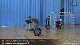 Bruno Armengol : Atelier de pratique arts du cirque – Vidéo 4/5