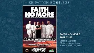 2011/11/08 Faith No More - Estadio Cubierto Malvinas Argentinas, Buenos Aires, Argentina