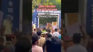 #UPPCS_ROARO_ONESHIFT#UPPCS_ROARO_ONEDAY_ONESHIFT#UPPSC_No_Normalization#No_Normalization
