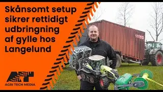 🇩🇰 Skånsomt setup sikrer rettidigt udbringning af gylle hos Langelund