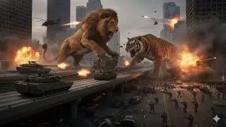 US Army Response to Monster Attack in Los Angeles | Realistic CGI Military Operation