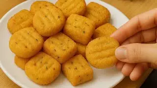 5 min snacks recipes - Crunchy & Tasty | evening snacks recipe | suji recipe