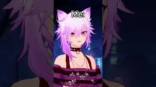 Logic Vs. . . . Being Feral??? #gothgirl #nonbinary #lesbian #vtuber #trans