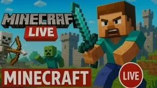 👑 Minecraft Live | Warden Vs Iron Golem | Hindi
