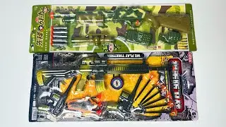 SNIPER RIFLE//AK47 Shotgun Machine gun Max gun Gell BBlaster PUBG SET Collection Review