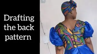 drafting the back pattern princess styleline 