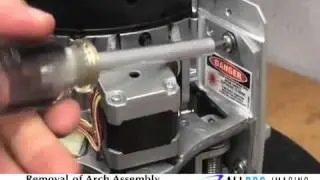 ScanX Duo Removal of Arch Assembly