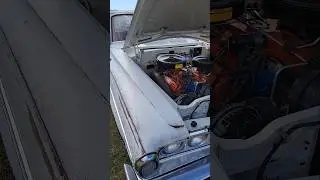How cool is this MoPar 426 Max Wedge in this amazing 63 Plymouth Belvedere?