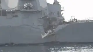 USS Porter Damage