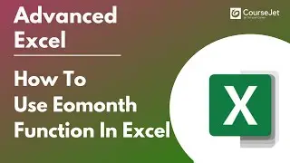 Datevalue and Timevalue Function | How To Use Eomonth Function In Excel | Lec - 14