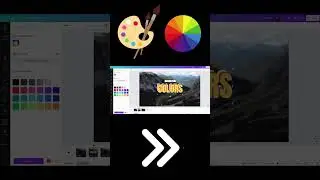 How To Create a Colorful Text Reveal Effect in Canva - Tutorial