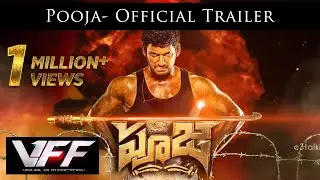 Pooja Official Trailer HD - Telugu | Vishal | Shruti Haasan | Hari | Yuvan Shankar Raja