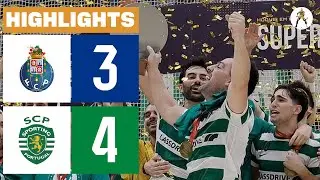 Porto vs Sporting (3-4) | HIGHLIGHTS FINAL SUPERTAÇA