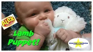 Alex Brands: Lamb Puppet from Kaloo - Super Soft & Cuddly!