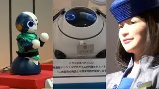 Life and Robot exhibition at Shinjuku Takashimaya