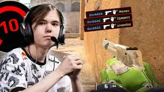 Donk Controls the Entire Map with Smart Rotations | 4500 ELO