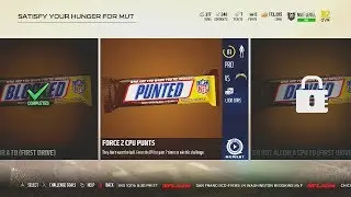 Madden NFL 18 | Snickers | Satisfy Hunger Challenge #4 | Force 2 CPU Punts