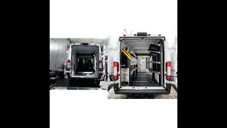 Promaster Van TIMELAPSE build with Milwaukee Packout, Ranger Design, Custom Interior Wall