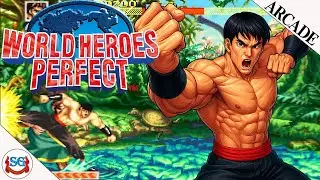 World Heroes Perfect (Arcade / 1995) – Kim Dragon (Playthrough / LongPlay)