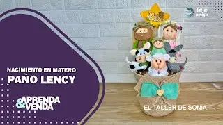 ✨ NACIMIENTO en PA&Ntilde;O LENCY | Manualidad F&Aacute;CIL y HERMOSA para Navidad 🎄💖#teleamiga